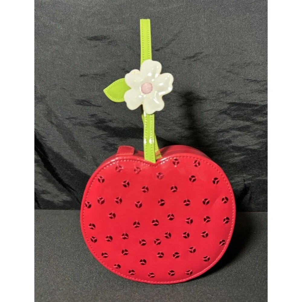 Gymboree 2011 Cherry Sequin Clamshell Purse Girls’ Handbag GUC – Retro Americana